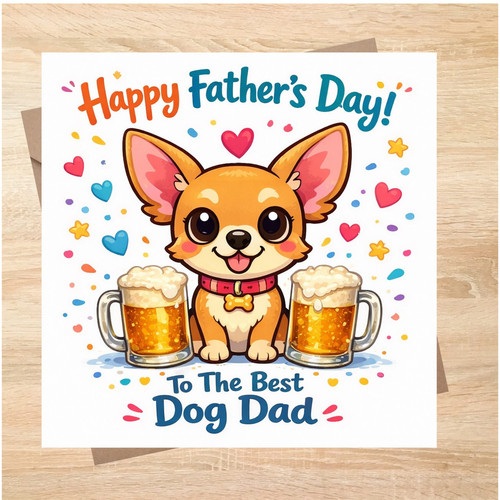 Chihuahua themed fathers - themed,
