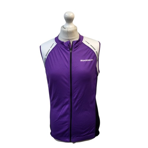 Boardman purple cycling vest - boardman,