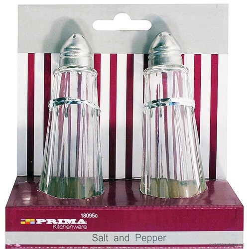 Glass lighthouse salt - x,