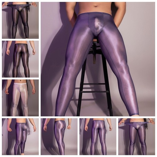 Men glossy sheer skinny - men's,