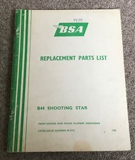 BSA Factory Replacement Parts