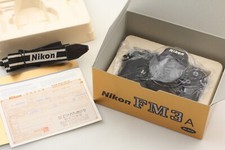 【MINT+++ in BOX】 Nikon FM3A Black 35mm SLR Film Camera Body + Strap From JAPAN