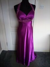 Prom Dress ,Stunning Purple Dress with Fantail