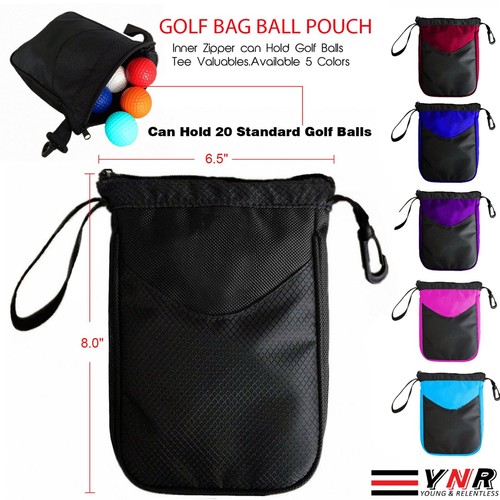 Multi pocket golf - ball, storage