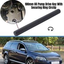 Car Oil Pump Hex Drive Key With Ring Kit 100MM For VW Passat 2.0TDI 03G115281E