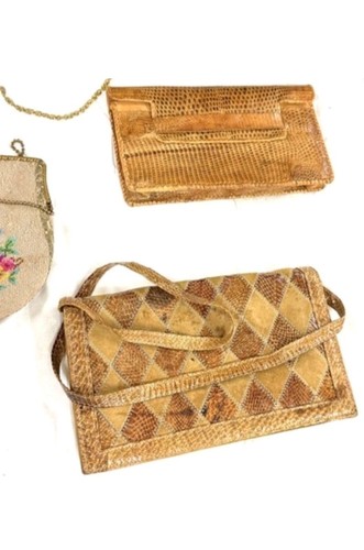 Vintage antique hand bag - hand,