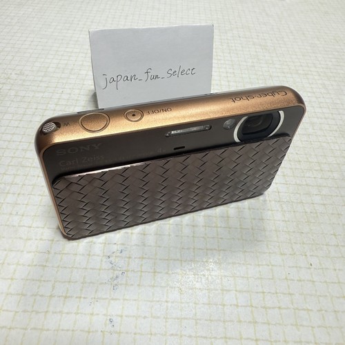Sony cyber shot - sony, brown