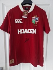 Finn Russell Signed 2025 British And Irish Lions Rugby Shirt, Scotland (2) *COA*