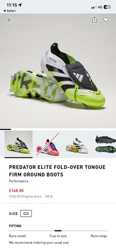 Adidas predator elite tongue - elite,
