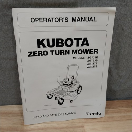 Kubota zero turn - zero, mower