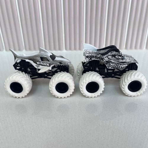 Megaladon and dragon black - and,