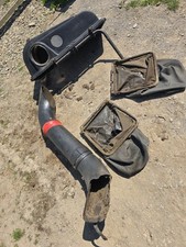 mtd lawnflite 558 ride on lawn mower grass collection box boxes bags two system 