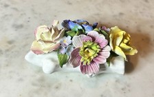 Lea Florals Ornament Bone