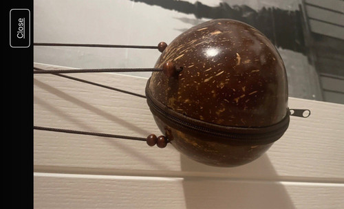 Round coconut shell women - round,