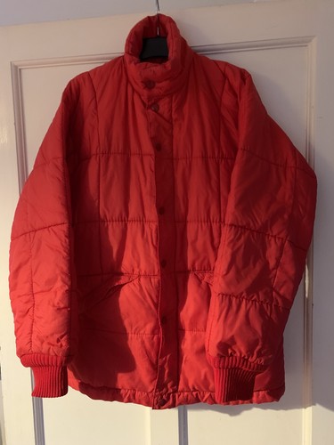 Vintage and original red - and, puffa