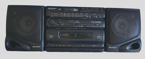 Sharp cd30 fm radio - sharp,