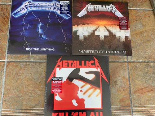 Metallica vinyl lp - metallica, x