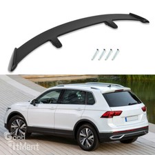 52" Car Matte Rear Trunk Roof Top Spoiler Kit Tail GT Wing For VW Tiguan R-Line