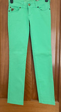 Lois Jeans Skinny /SLIM Fit green trousers 27"x 34"  NEW