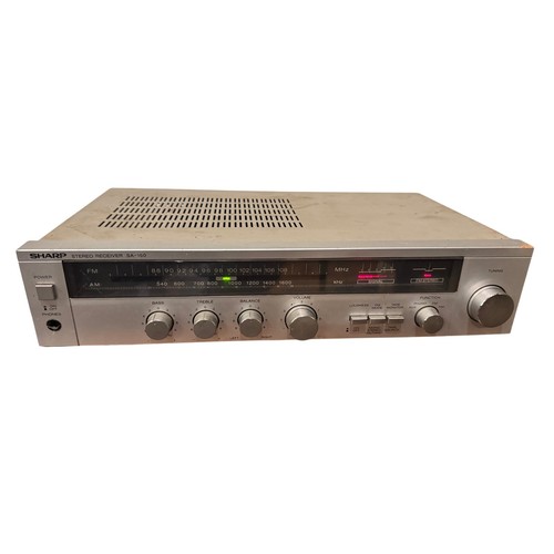 Sharp 150 vintage stereo - sharp,