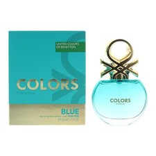 Benetton Colors Blue Eau De Toilette 50ml - Damaged Box