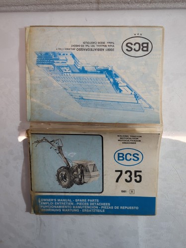 Bcs 735 garden tractor - bcs,