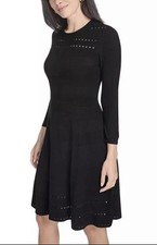 Eliza J Women's Black Fit &