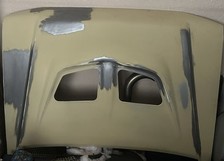 Renault 5 GT Turbo Gt Tuning Full Fibre Glass Moulded Evo 6 Bonnet Vent BadBoy R