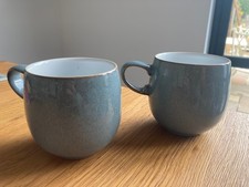 Denby mugs set of two- jet -
