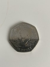 SHERLOCK HOLMES 50P COIN -