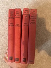 Famous Five - Enid Blyton collection 1960s old red books Hodder Lutterworth