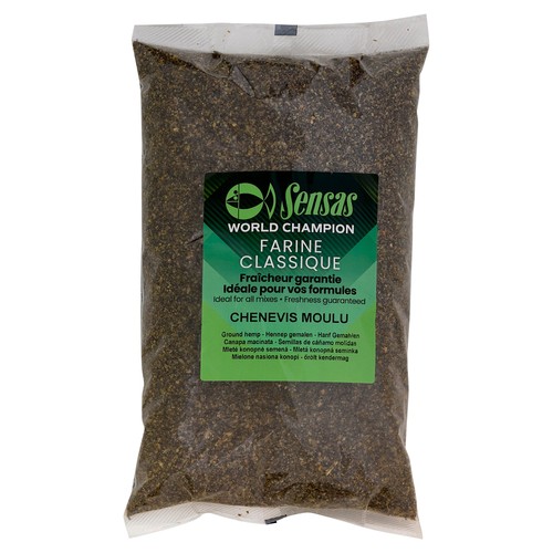 Sensas groundbait hemp - groundbait, 700g