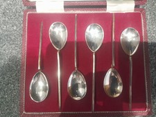 Leonard Jones Corinium Sterling Silver Spoons Hallmarked