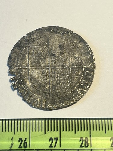 Elizabeth shilling 30mm - i,