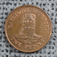 Jersey 1987 One 1 New Penny 1p