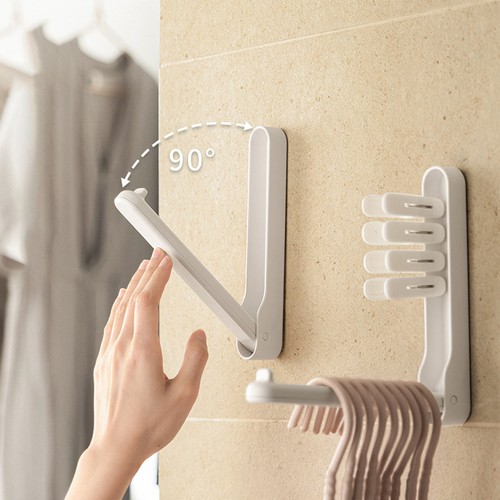 Folding clothes hanger wall - folding,