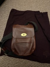 Mulberry Brown Leather Crossbody Bag