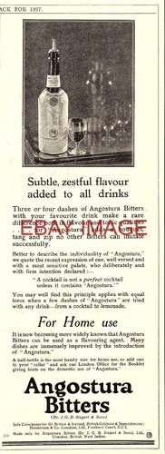 Advert angostura aromatic - advert,