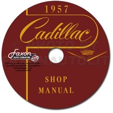 1957 Cadillac Shop Manual CD
