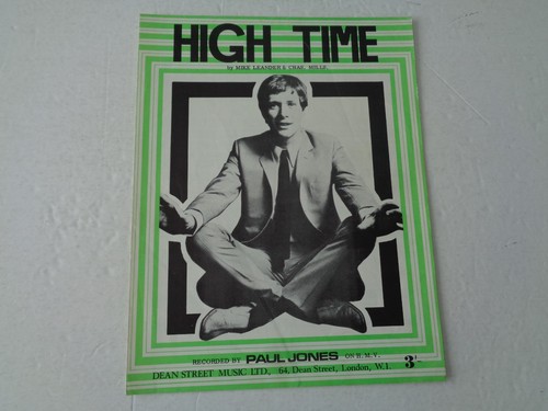 Sheet music high time paul - music,