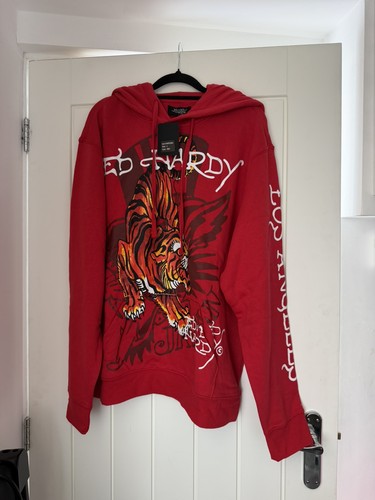 Hardy mens red - ed, tiger