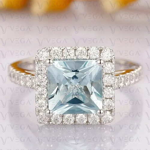 50crt princess cut lab - cut,