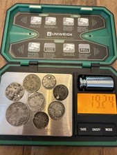 Old silver coins mix 24 - old,