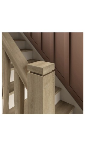 Staircase solid oak shadow - solid,