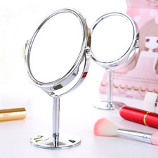 Makeup Mirror Double Sided Table TopVanity Mirror Magnifying Cosmetic Mirror UK
