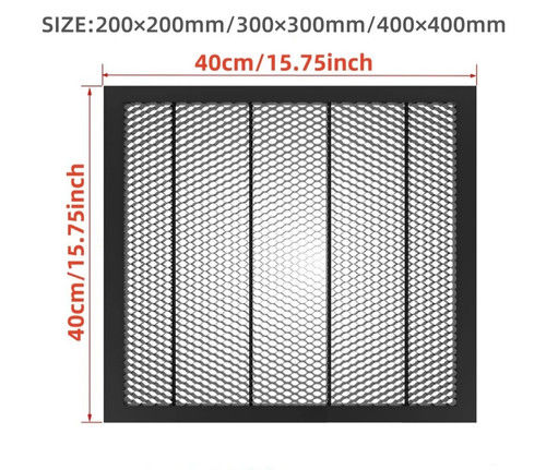 Honeycomb laser bed working - bed,