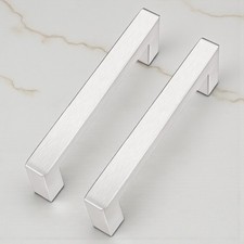 Cabinet Door Handles Stainless Steel T Bar Handles 90mm Width 12mm 25 Pc Kitchen