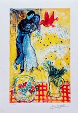Marc Chagall LOVERS & DAISIES