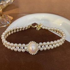 Vintage Pearl Faux Diamond