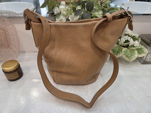 Vintage coach 9186 - tan, leather